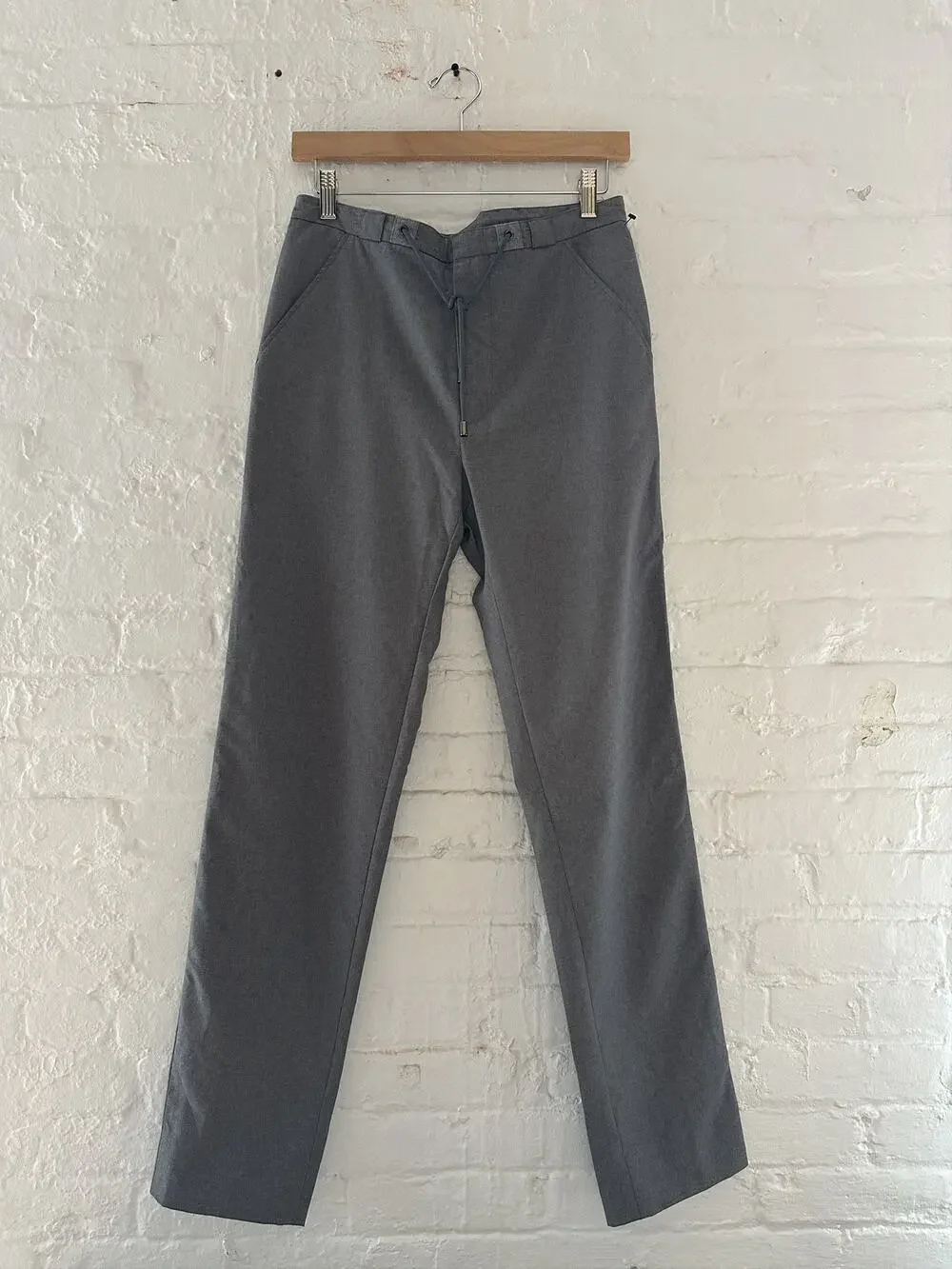 Maison Margiela Wool Drawstring Trousers
